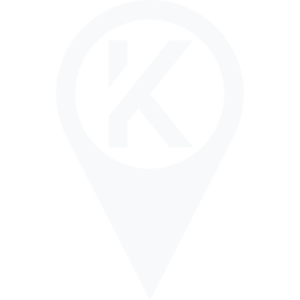 White KRUSH Map Pin